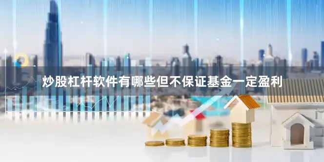 炒股杠杆软件有哪些但不保证基金一定盈利